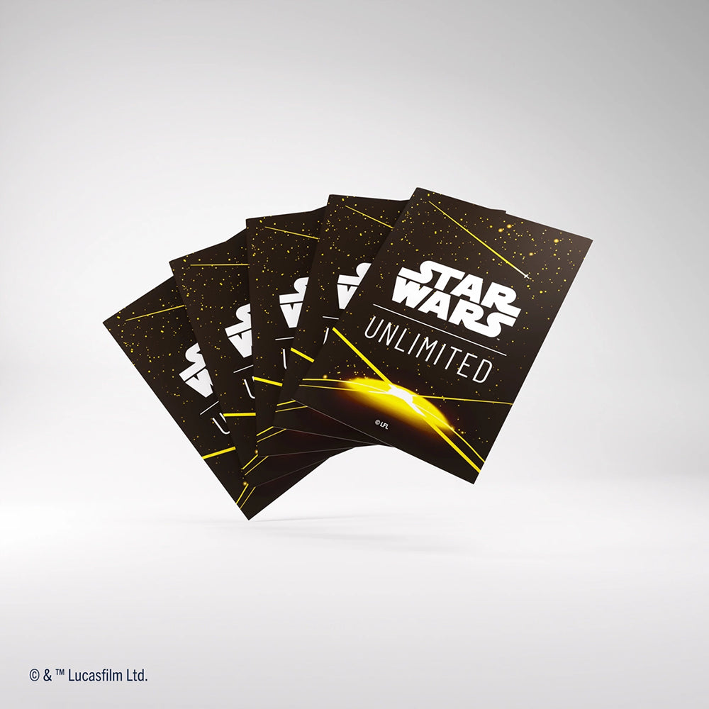 Star Wars Unlimited Art Sleeves - Gelb (60)