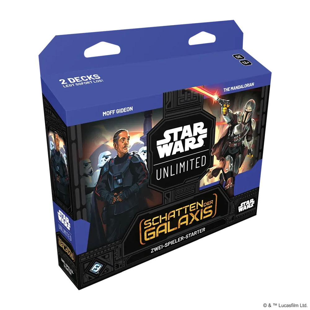 Star Wars Unlimited – Schatten der Galaxis – Starter Deck (Zwei-Spieler-Starter) (deutsch)