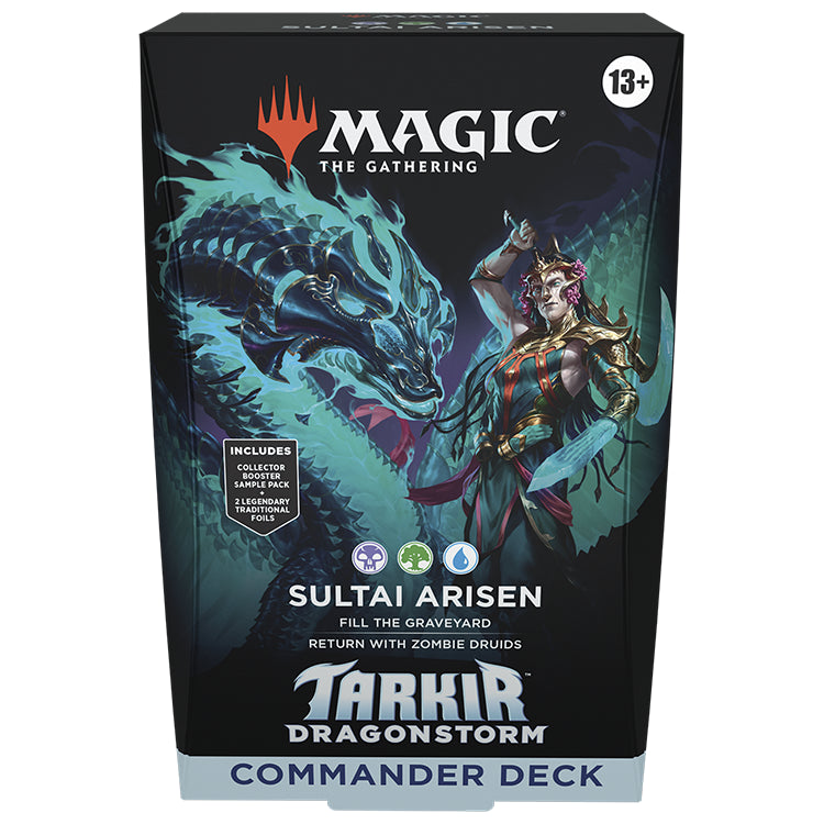 Tarkir Dragonstorm Commander Deck - Sultai Arisen (englisch)