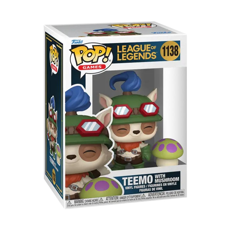 Teemo with Mushroom Funko POP! 1138 League of Legends 9cm