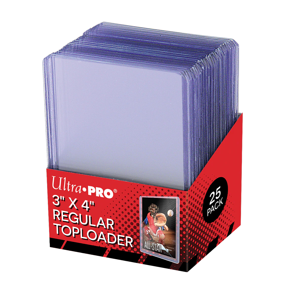 Ultra Pro 3" x 4" REGULAR Toploader - 25 Stück