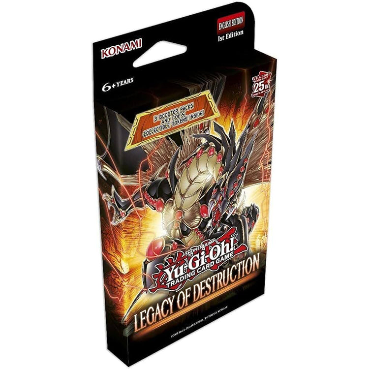 Yu-Gi-Oh! Legacy of Destruction 3 Pack Tuckbox (englisch)
