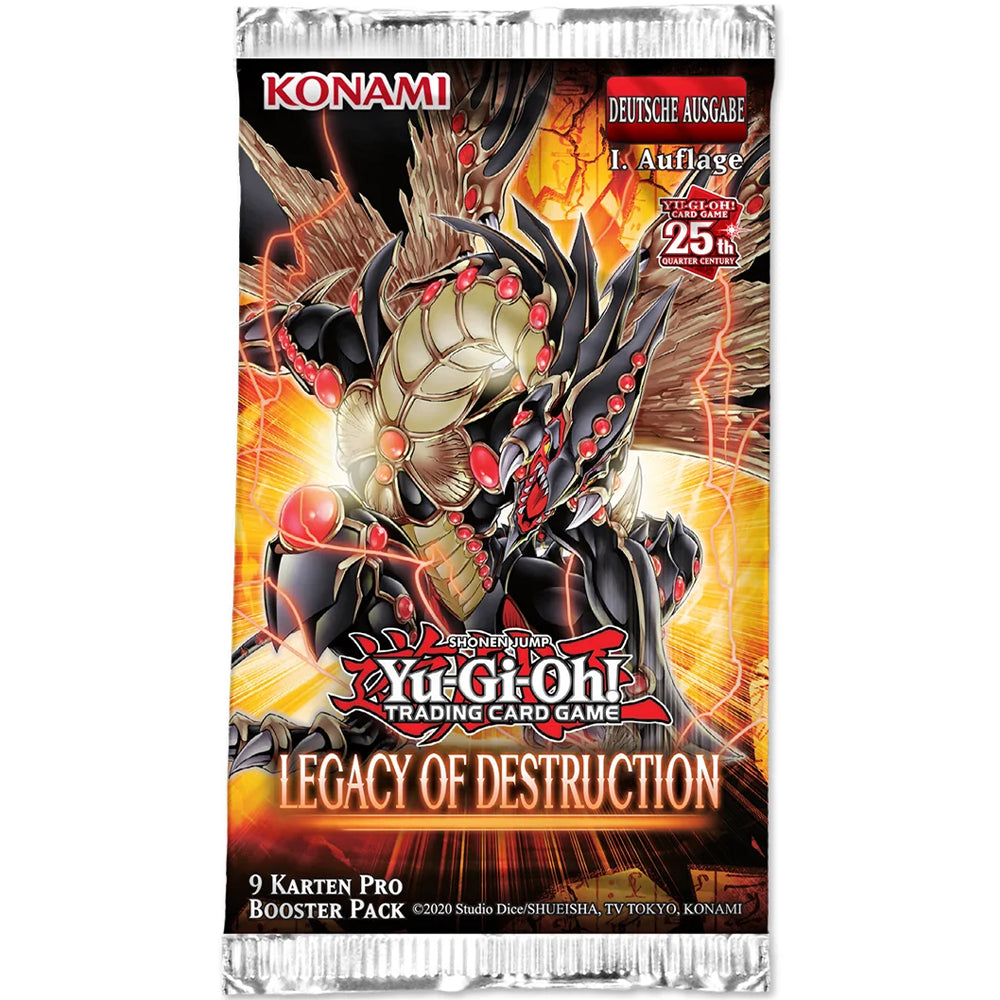 Yu-Gi-Oh! Legacy of Destruction Booster Pack (deutsch)