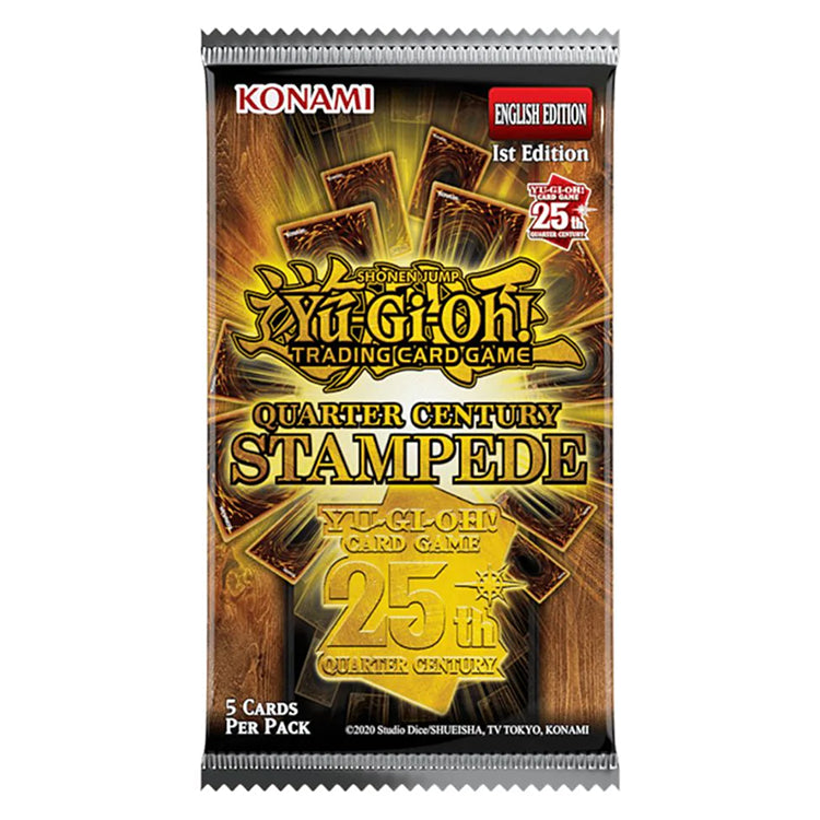 Yu-Gi-Oh! Quarter Century Stampede Booster Pack (englisch)