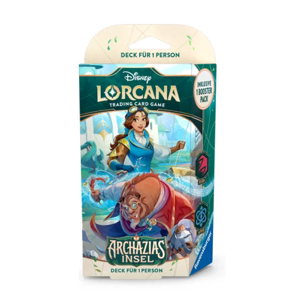Disney Lorcana: Archazias Insel - Starter Deck Rubin und Saphir (Deutsch)