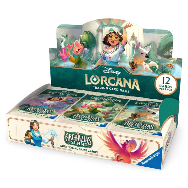 Disney Lorcana: Archazias Island - Display mit 24 Booster Packs english