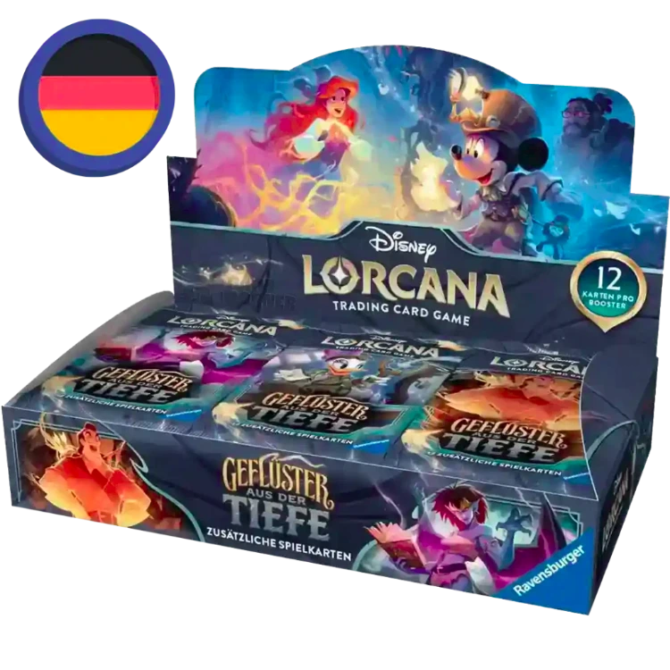 Disney Lorcana - Geflüster aus der Tiefe - Booster Display (deutsch)