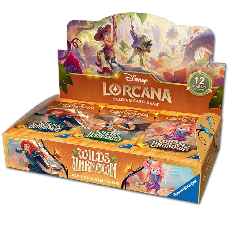 Disney Lorcana TCG: Wilds Unknown - Booster Display (englisch)