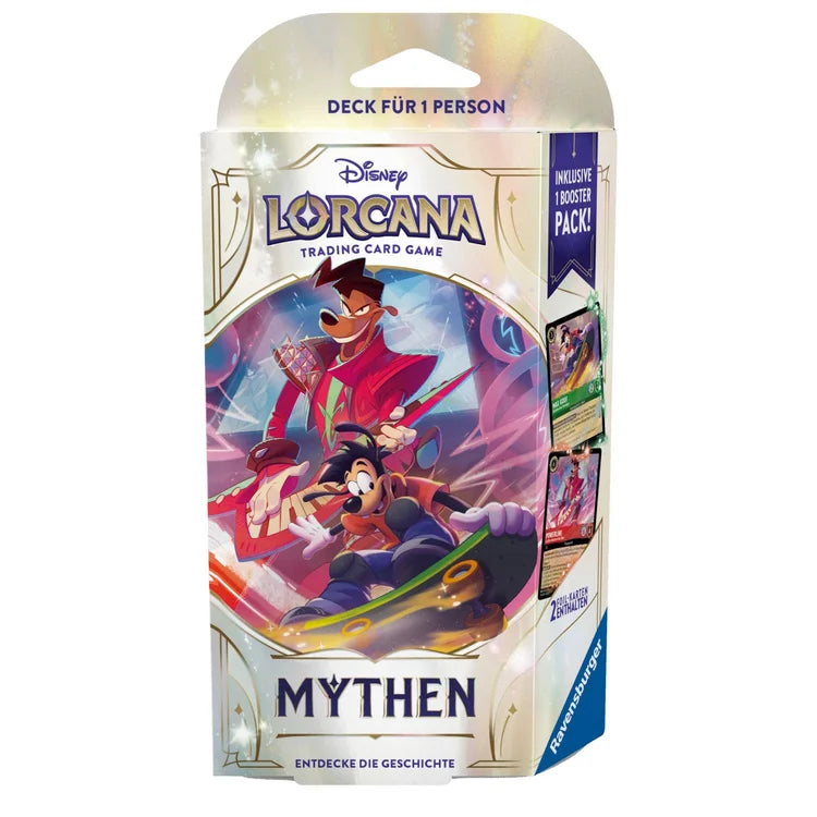 Disney Lorcana TCG: Mythen Deck Powerline & Max Goof - (deutsch)