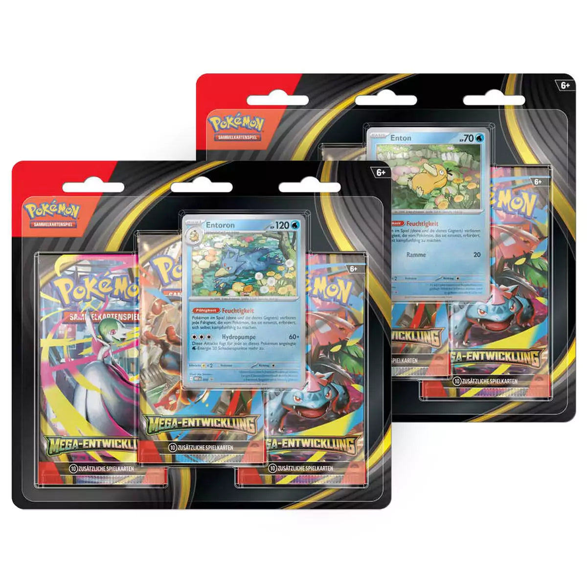 Pokémon Mega Entwicklungen 3 Pack Blister Enton (deutsch)