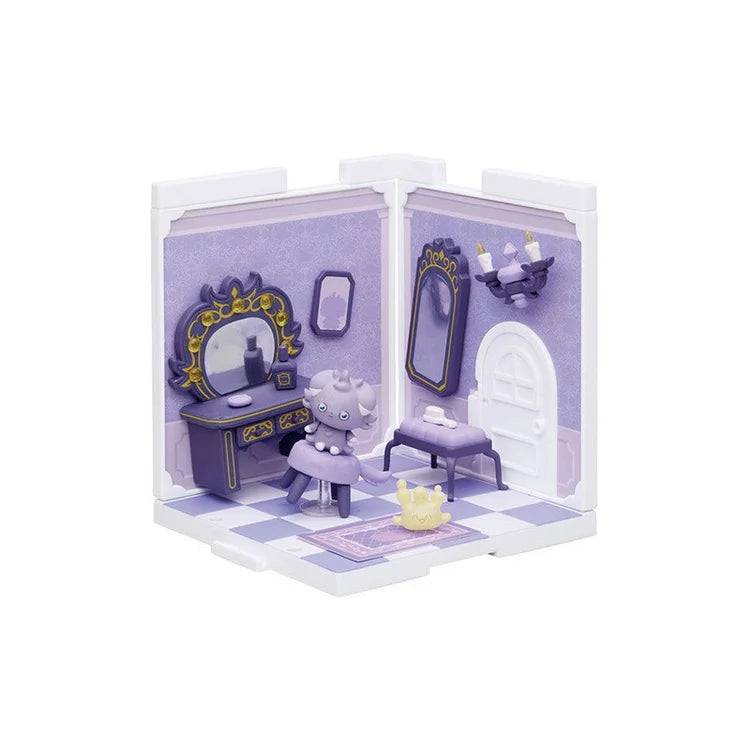 Pokemon Poke Peace House Dressing Room Nyasper & Mahomil - Takara Tomy