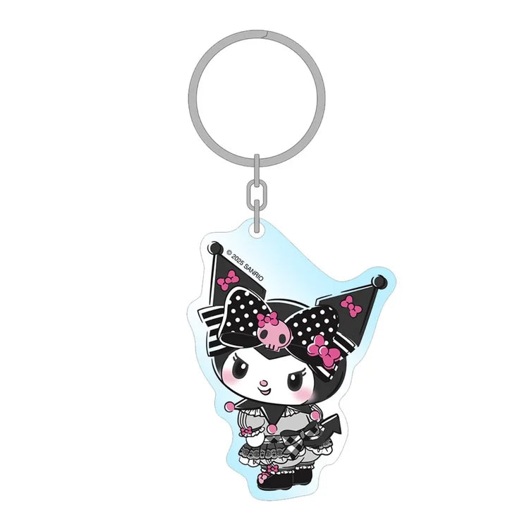 Kuromi - Acrylic Keychain - Pink Black Party Series - 7cm