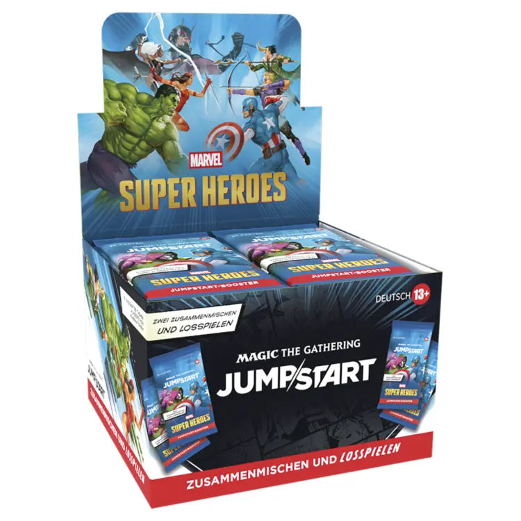 MTG - Marvel Super Heroes Jumpstart Booster Display (deutsch)