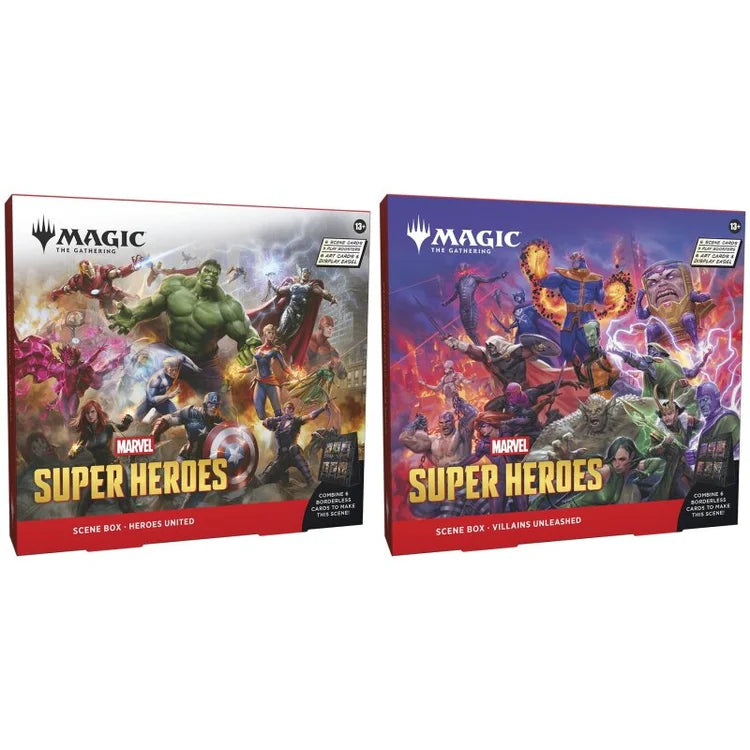 MTG - Marvel Super Heroes Scene Box (zufällig) (englisch)