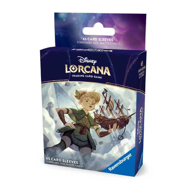 Disney Lorcana TCG: Naseweis - Gigantische Fee - 65 Card Sleeves Standard Size, Matte Finish