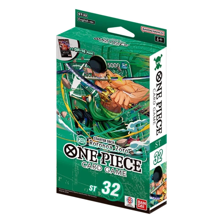 One Piece Card Game - Starter Deck: GREEN Roronoa Zoro ST-32 (englisch)