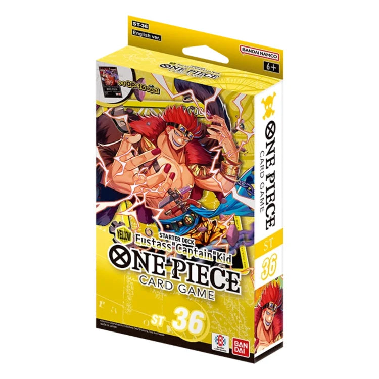 One Piece Card Game - Starter Deck: YELLOW Eustass "Captain" Kid ST-36 (englisch)