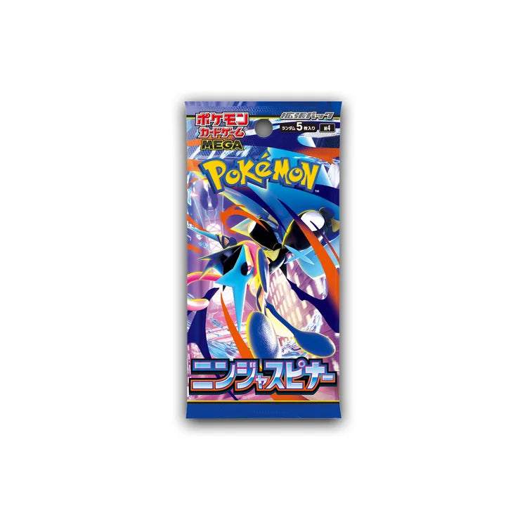 Pokemon M4 Ninja Spinner Booster Pack (japanisch)