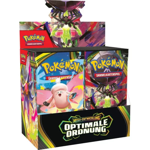 Pokémon Mega Entwicklung – Optimale Ordnung Booster Display (deutsch)