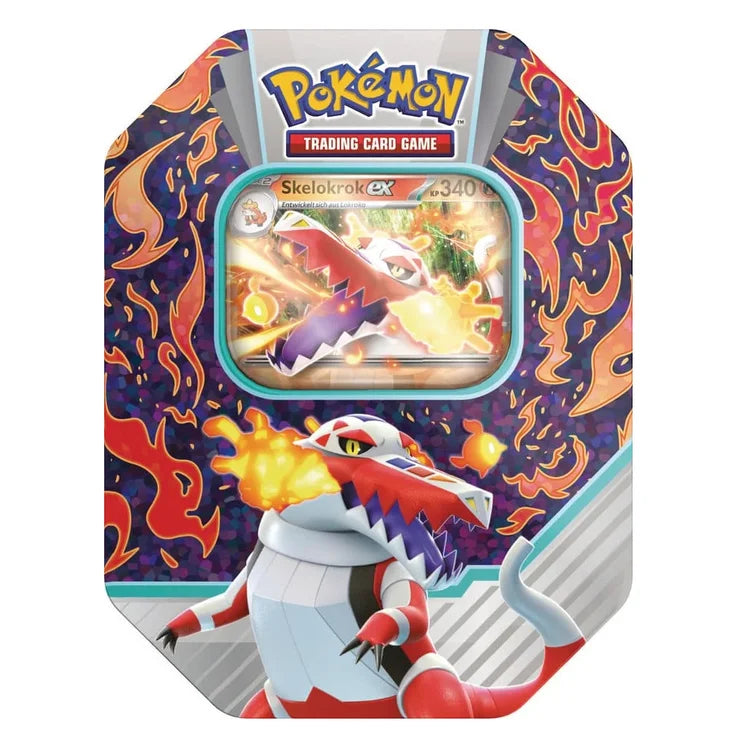 Pokémon Skelokrok EX tin box (deutsch)