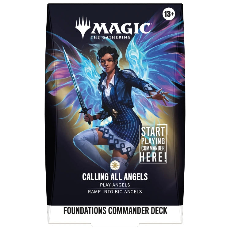 MTG - Foundations Starter Commander Deck: Calling All Angels (englisch)