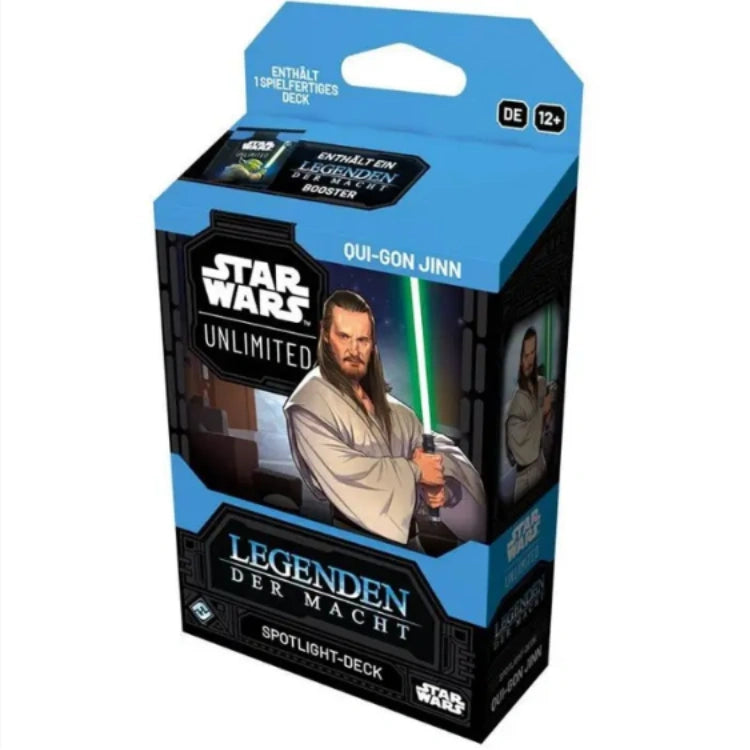 Star Wars Unlimited - Legenden der Macht - Spotlight-Deck: Qui-Gon Jinn (deutsch)