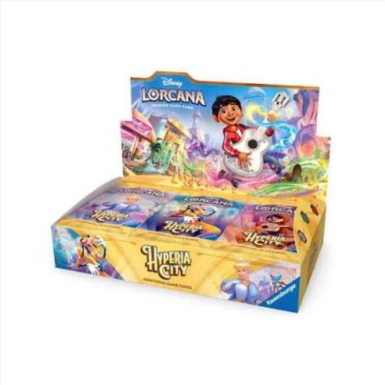 Disney Lorcana – Hyperia City Booster Display (englisch)