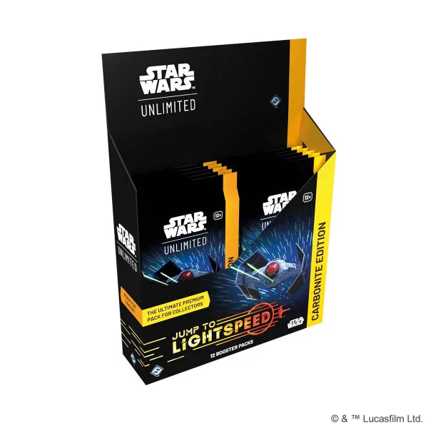 Star Wars: Unlimited - Jump to Lightspeed - Carbonite Booster Display