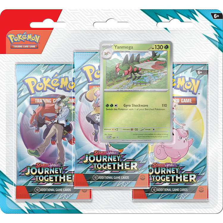 [Nur Abholung möglich] Pokémon Scarlet & Violet Journey Together 3 Pack Blister (englisch) (zufällig)