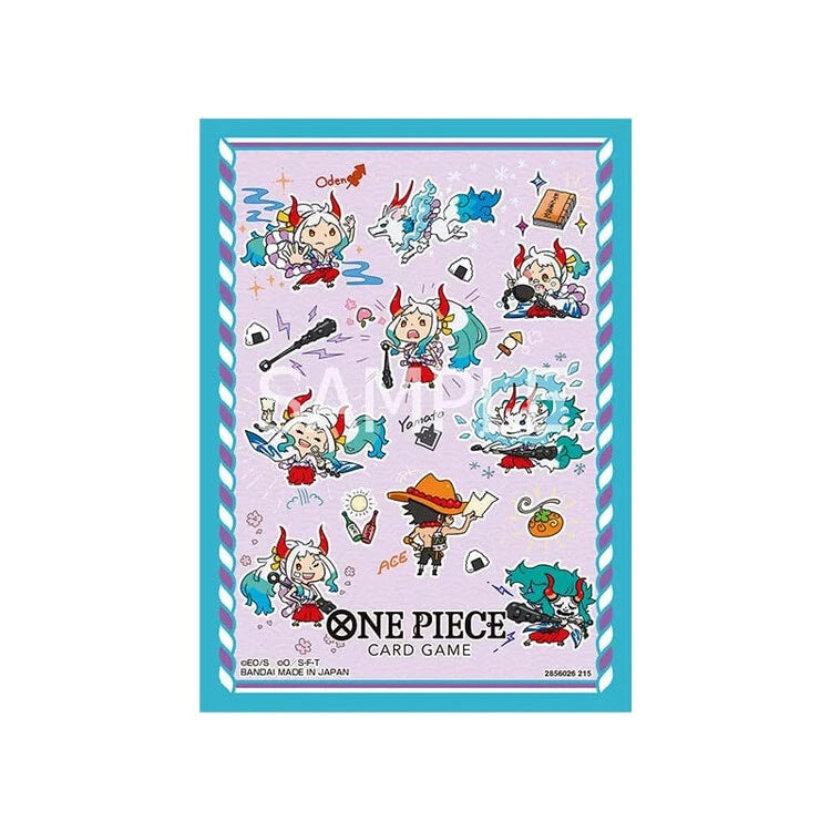 One Piece Card Game Sleeves Vol. 15 Yamato & Ace ( 70 Sleeves)