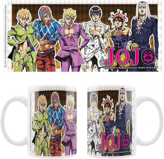 Crunchyroll JoJo's Bizzare Adventure Golden Wind Tasse