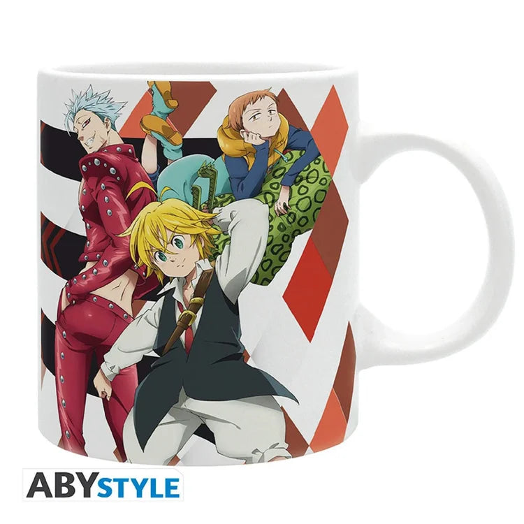 The Seven Deadly Sins: Meliodas,Ban & King - Tasse - ABYstyle