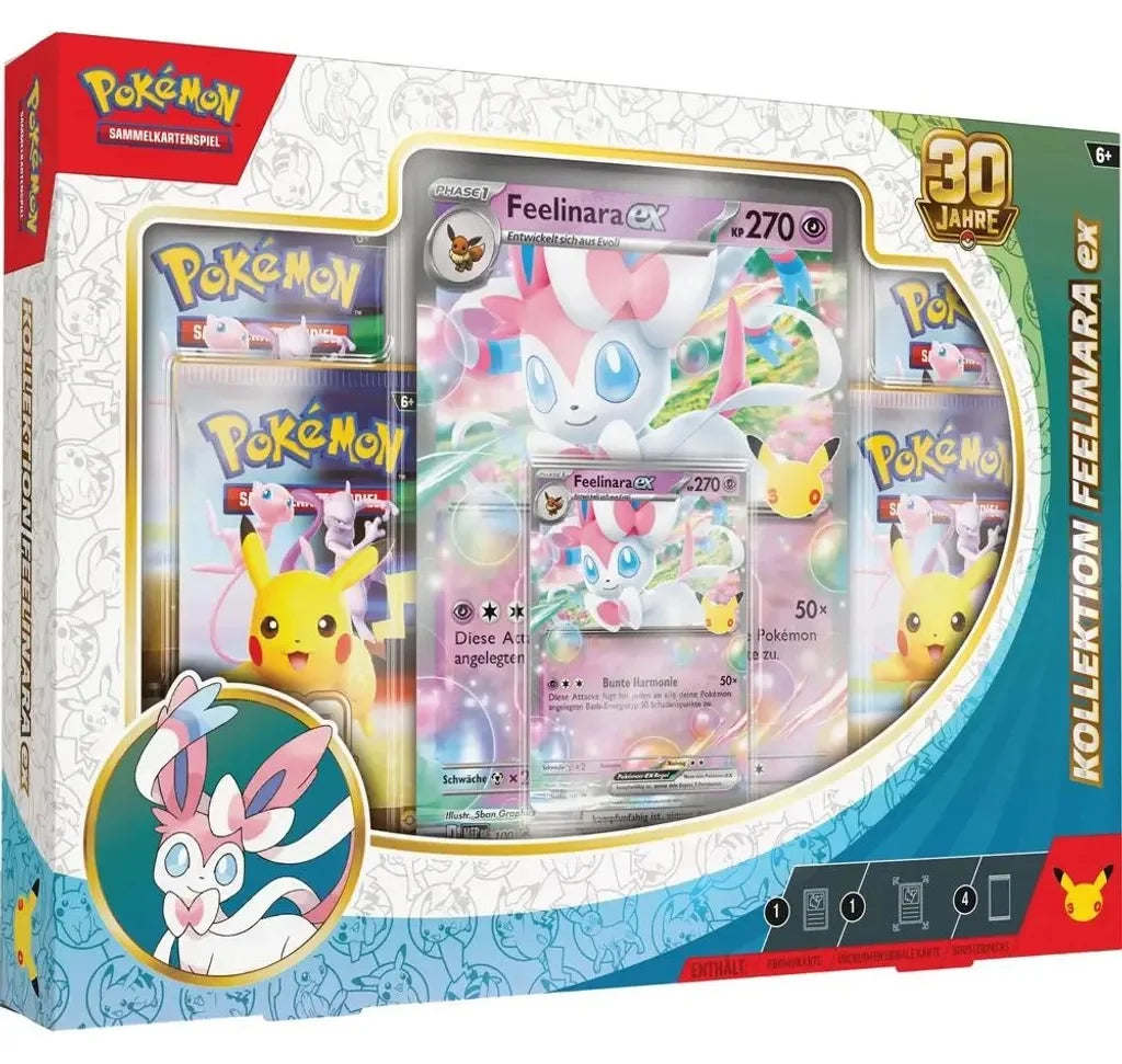 Pokémon 30 Jahre - Pokémon-ex-Kollektion Feelinara (Deutsch)