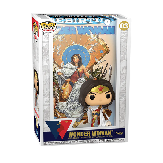 80th Wonder Woman (Rebirth) On Throne 9 cm DC Rebirth Funko POP! 03