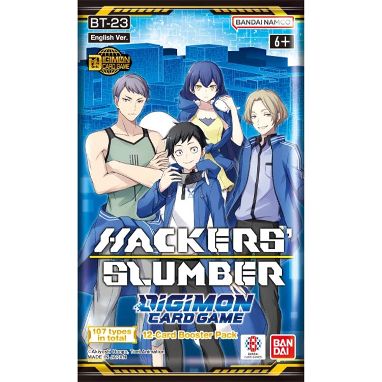 Digimon Card Game BT23 Hackers Slumber Booster Pack (englisch)