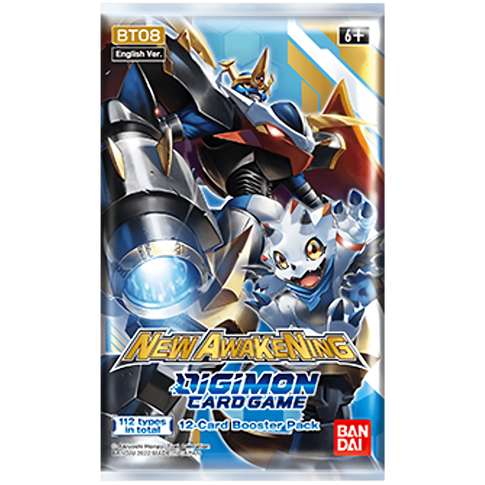 Digimon Card Game New Awakening BT08 Booster Pack (englisch)