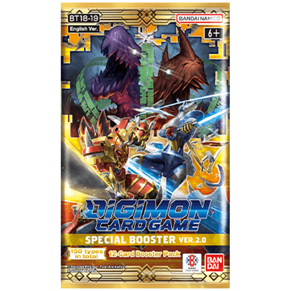 [Nur Abholung] Digimon Card Game Special Booster Pack Ver.2.0 [BT18-19] (englisch)