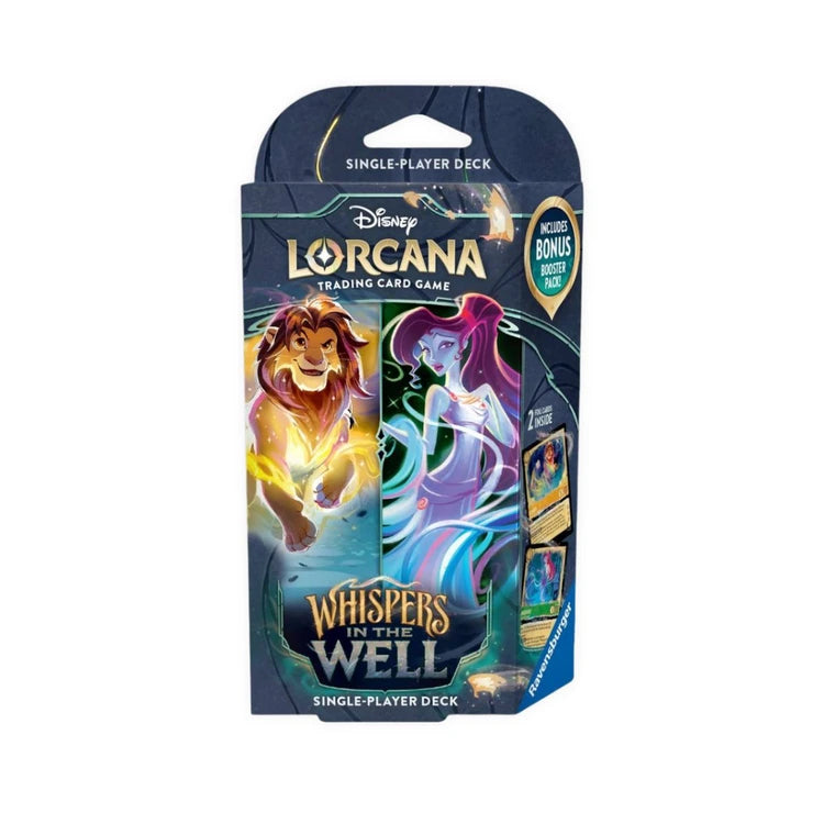 Disney Lorcana - Single Player Deck Whispers in the Well Simba & Megara