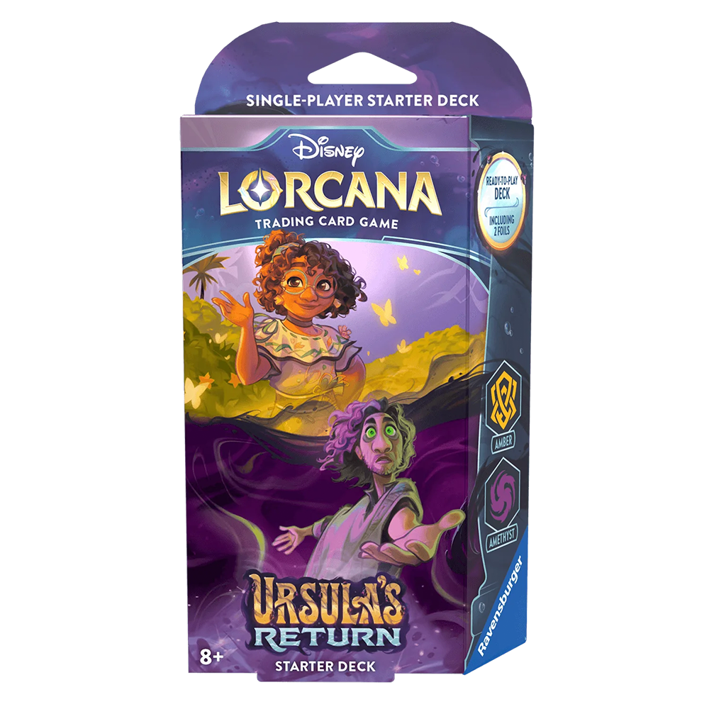 Disney Lorcana - Ursula's Return Starter Deck Amber & Amethyst  (englisch)