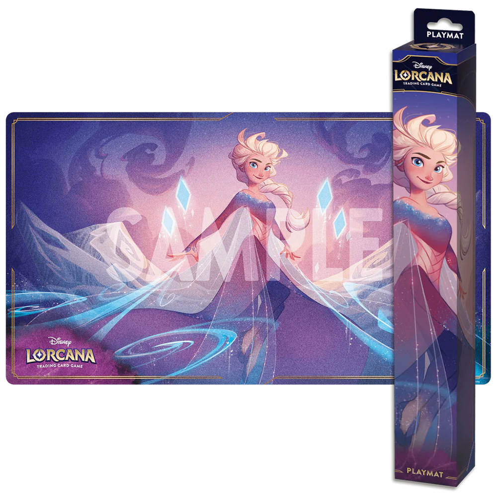 [Nur Abholung möglich] Disney Lorcana Azurblaues Meer Spielmatte Elsa