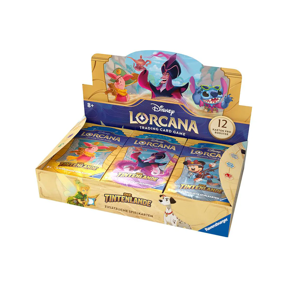 Disney Lorcana Kapitel 3 Die Tintenlande - Booster Display (deutsch)