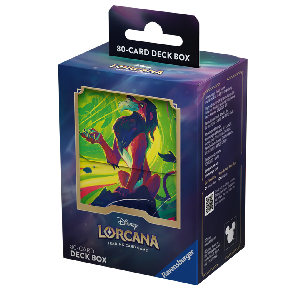 [Nur Abholung möglich] Disney Lorcana Scar - Deck Box