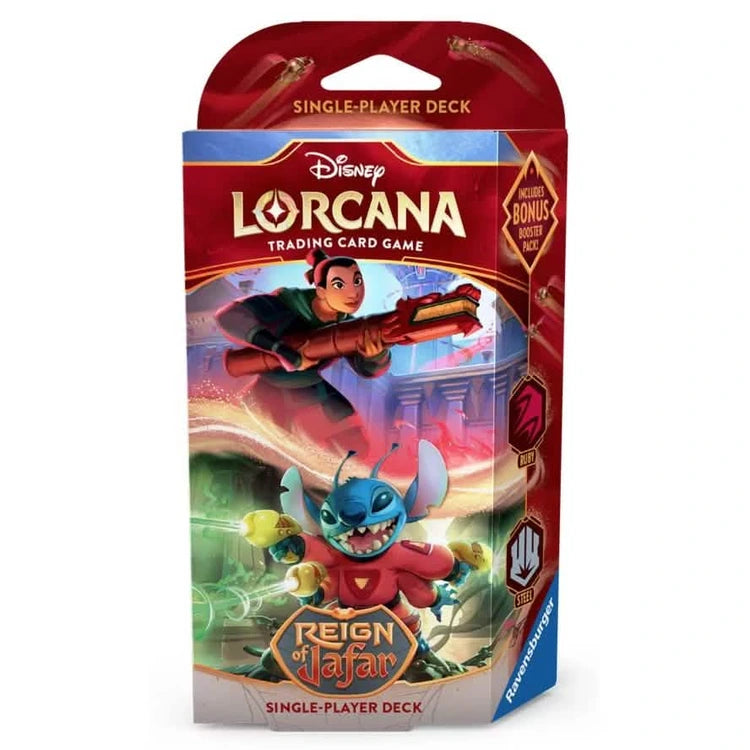 Disney Lorcana TCG: Reign of Jafar Mulan und Stitch