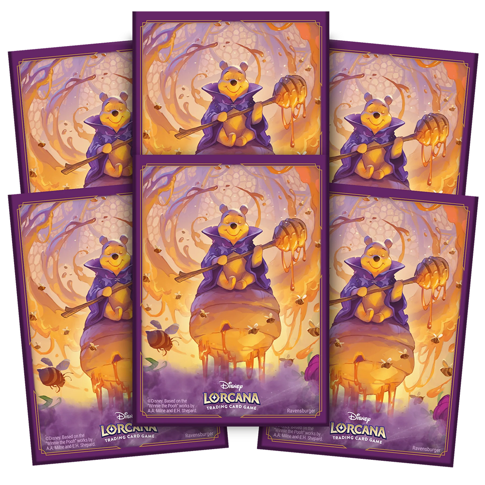 [Nur Abholung möglich] Disney Lorcana Winnie Puuh - 65 Card Sleeves Standard Size Matte Finish