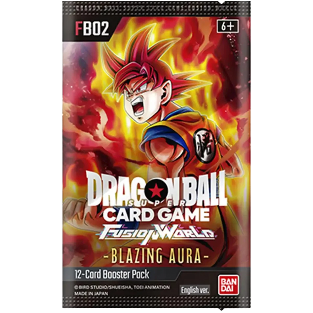 Dragon Ball Fusion World FB02 - Blazing Aura Booster Pack (englisch)