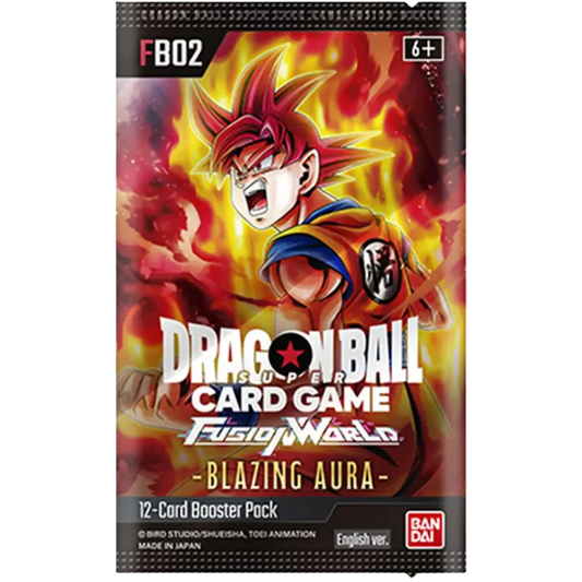 Dragon Ball Fusion World FB02 - Blazing Aura Booster Pack (englisch)