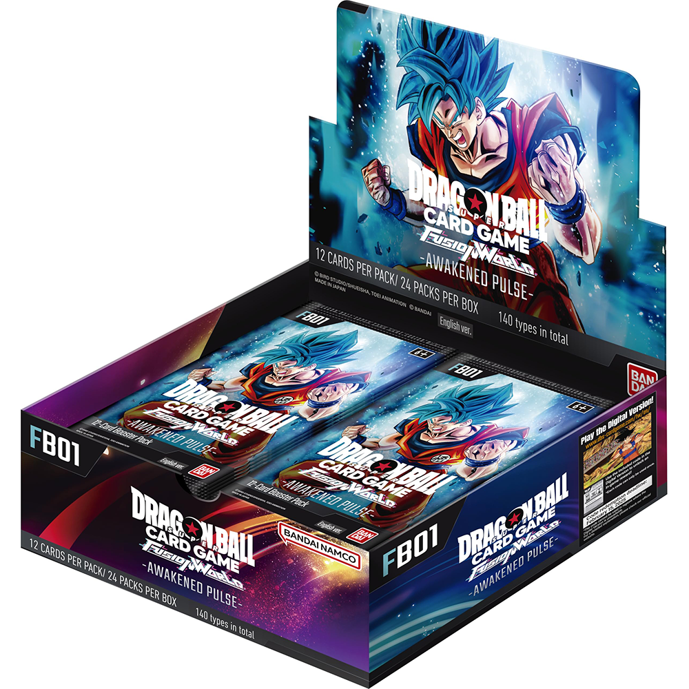 Dragon Ball Super Fusion World FB01 - Awakened Pulse Booster Display (englisch)