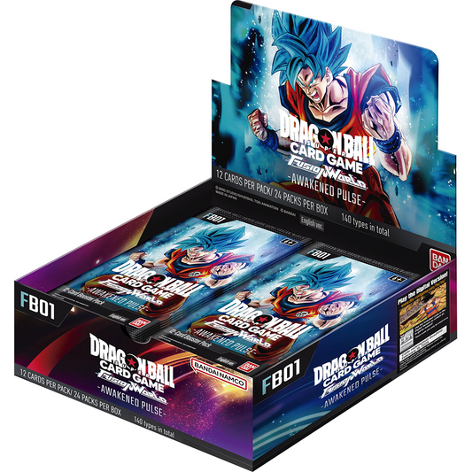 Dragon Ball Super Fusion World FB01 - Awakened Pulse Booster Display (englisch)