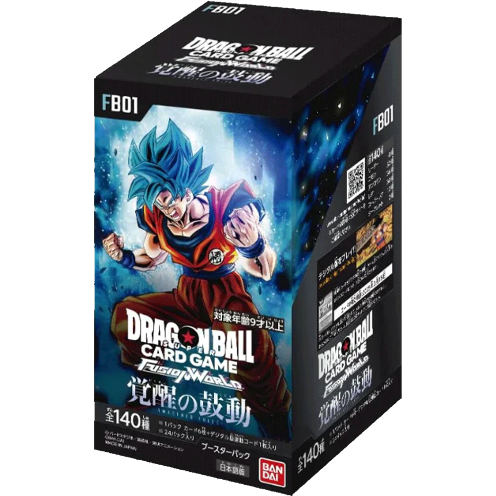 Dragon Ball Super Fusion World FB01 - Awakened Pulse Booster Display ...