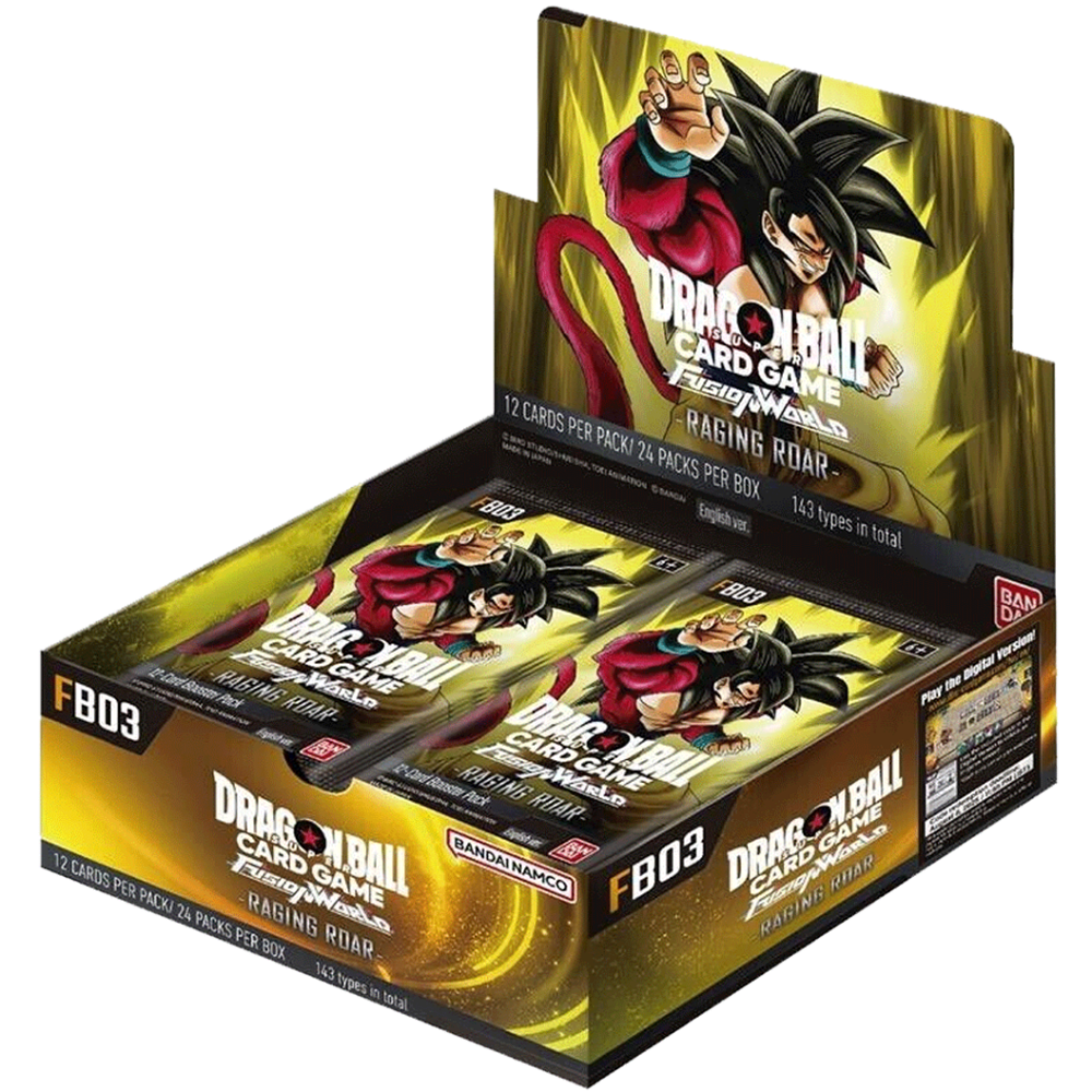 Dragon Ball Super Fusion World FB03 - Raging Roar Booster Display (englisch)